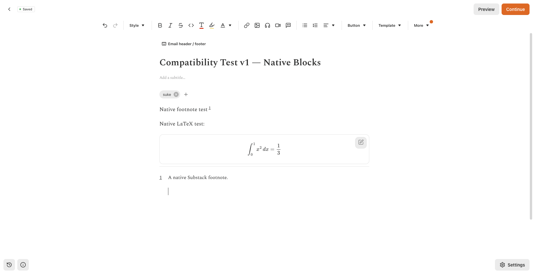 Substack editor on 2026-08-24: editor